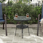 Furniture of America Ysar Boho 19-inch Round Coffee Table Outdoor - Image 4