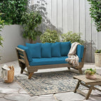 Merax Outdoor Patio Daybed Sofa, 3-Seat Sofa - Image 2