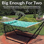 Sunnydaze Quilted Outdoor Hammock - Image 6