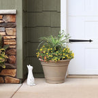 Sunnydaze 20-Inch Franklin Large Plant Pot - Image 6