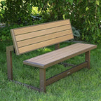LIFETIME 60054 Convertible Bench / Table, Faux Wood Construction - Image 2