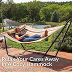 Sunnydaze Quilted Outdoor Hammock - Image 4