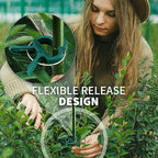 Plant Clips 40 Piece Green Gentle Gardening Plant & Flower Lever Loop Gripper - Image 4