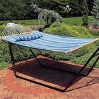 Sunnydaze Quilted Outdoor Hammock - Image 2